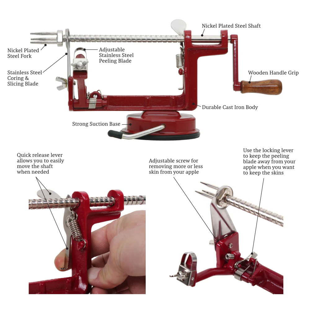 Johnny Apple Peeler - Suction Base - Image 5