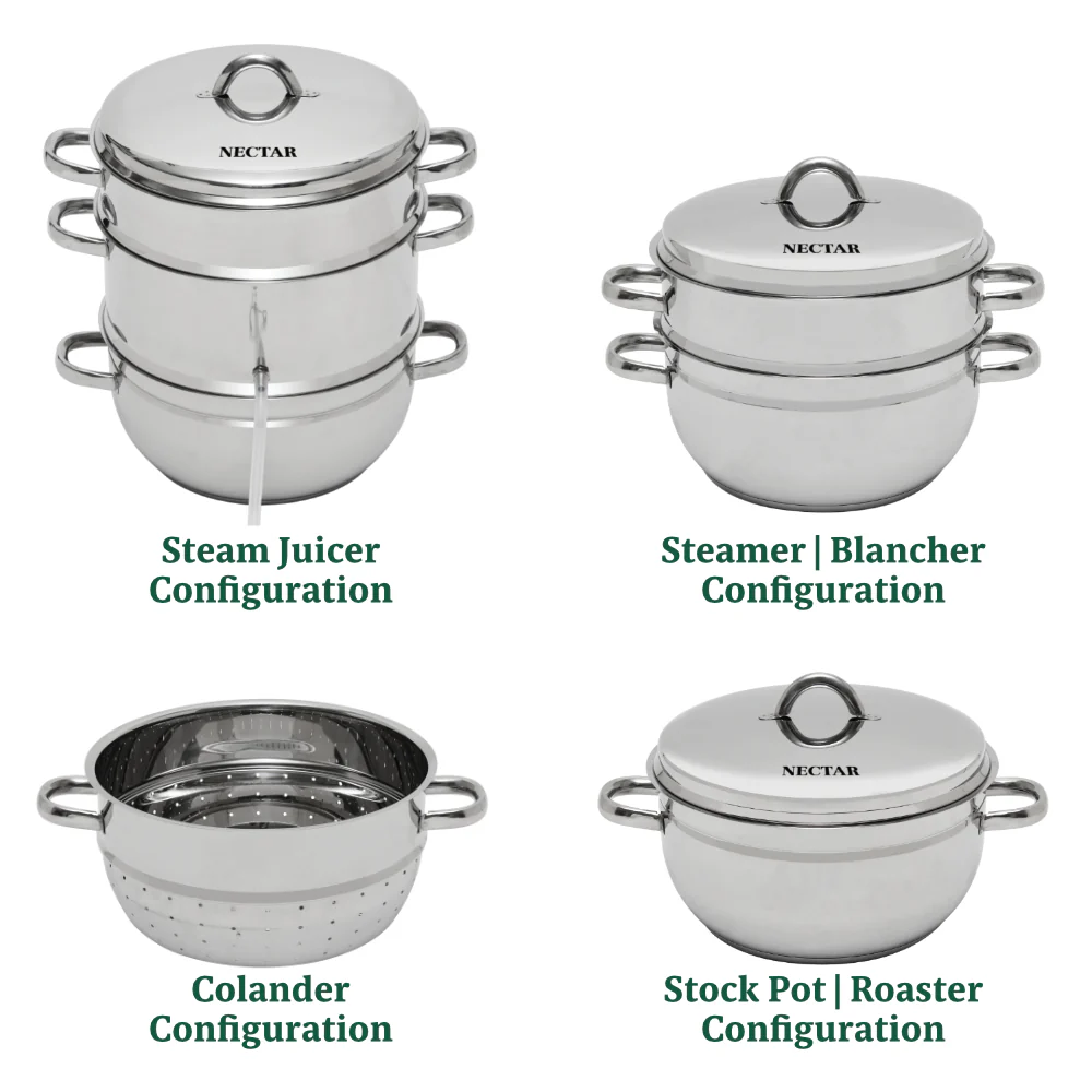 Nectar Stainless Steel Steam Juicer - Image 5