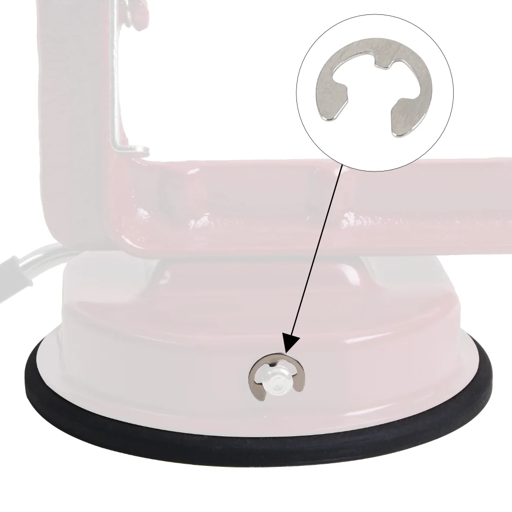 Rubber Suction Base and Clip for VKP1010 and VKP1011 Johnny Apple Peeler - Image 3