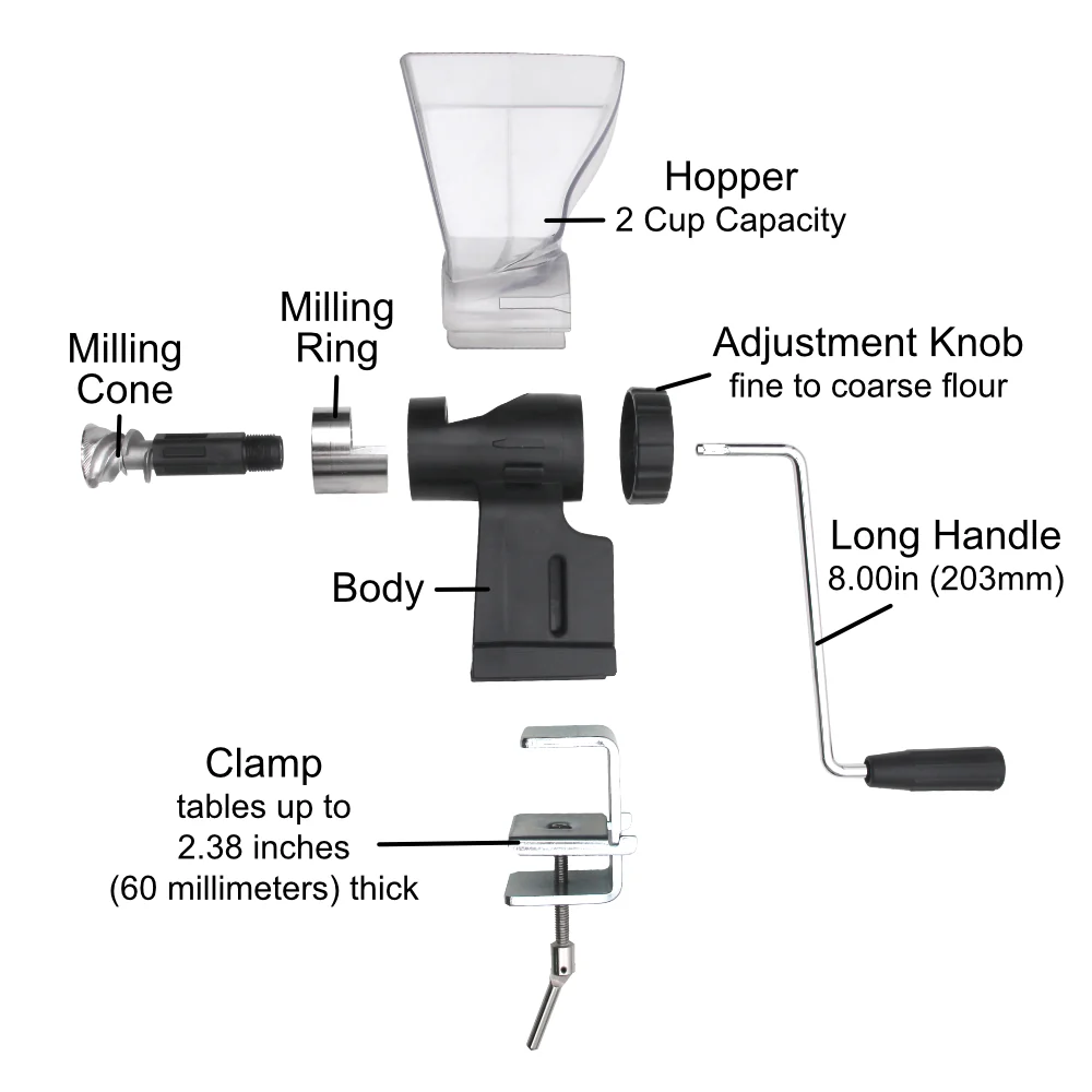 The Grain Mill - Flour Mill for Large and Small Grains - Image 6
