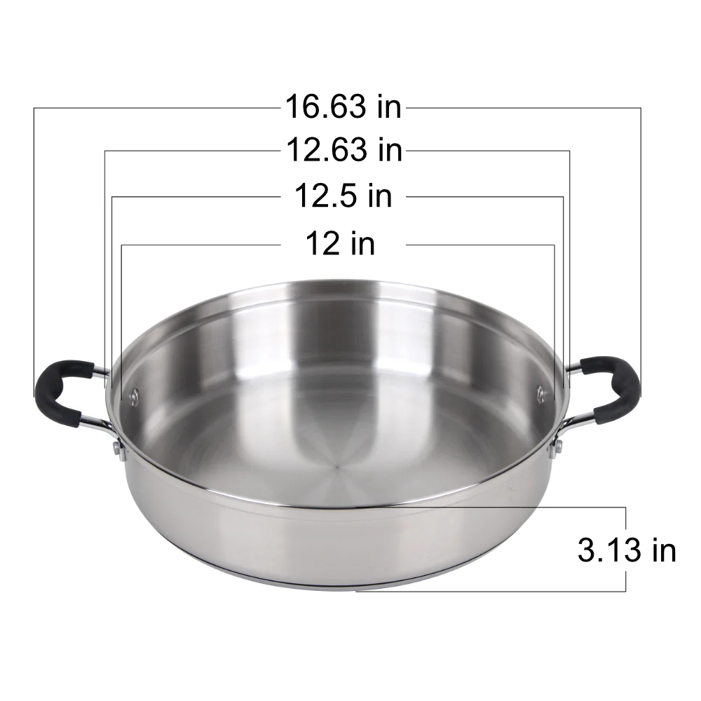 Water Pan for Stainless Steel Steam Canner - Image 3
